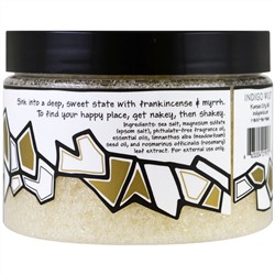 Indigo Wild, Zum Tub, морские соли с английской солью, ладан и мирра, 340 г (12 унций)