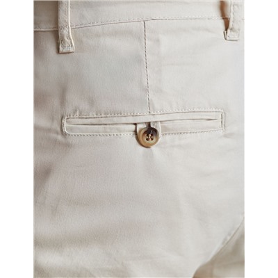 Брюки-чиносы из эластичного твилла