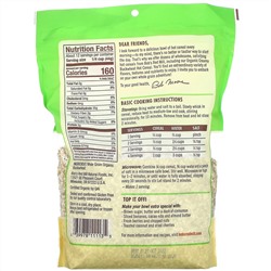Bob's Red Mill, Organic Creamy Buckwheat Hot Cereal, Whole Grain, 18 oz (510 g)
