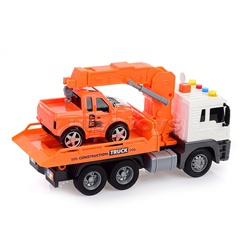 Машина "Эвакуатор" 1:16 (свет, звук) в коробке (цвет оранжевый)