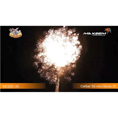 Фейерверк MC200-25 Черная магия / Black Magic (1.9" х 25)