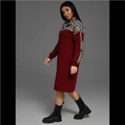 Платье Синди (Бордо)