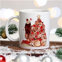 Кружка новогодняя керамическая «365 новых дней», 320 мл