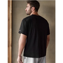 Свободная футболка  с авторским принтом