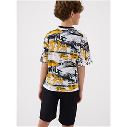 Комплект трикотажный для мальчиков: фуфайка (футболка), шорты