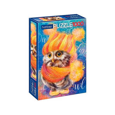 Пазлы 1000 "Premium" "Совенок"