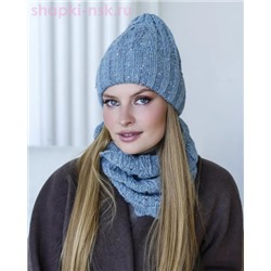 MM 1142 S 1142 Комплект женский флис (колпак+снуд) (56-58)