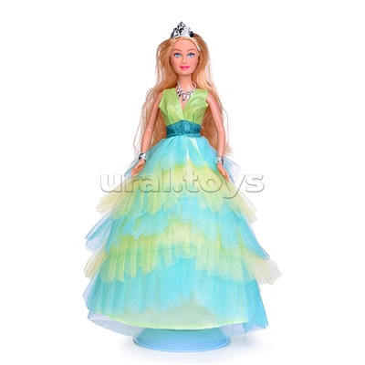 Кукла в бальном платье с аксессуарами,