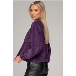 Бомбер Рут (вельвет/фиолетовый)