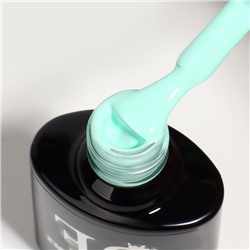 Гель лак для ногтей, однотонный, трехфазный, 8 мл, LED/UV, голубой (26)