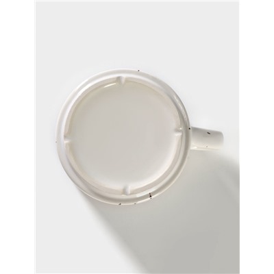 Чашка чайная Хорекс Punto bianca, 350 мл, фарфор, белая