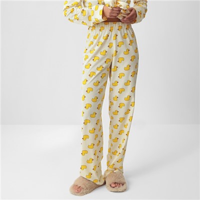 Пижама женская (рубашка, брюки) KAFTAN Duck, размер 52-54