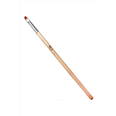 Kristaller Кисть для дизайна ногтей №4 / KR-204, 1 шт. KRISTALLER, 1106483