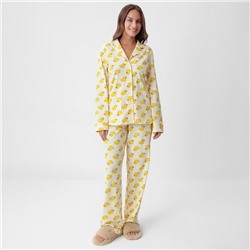 Пижама женская (рубашка, брюки) KAFTAN Duck, размер 52-54