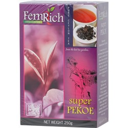 FemRich. Super Pekoe 250 гр. карт.упаковка
