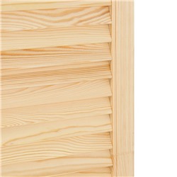 Жалюзийная дверь для бани и сауны, 120.5×59.4 см, хвоя