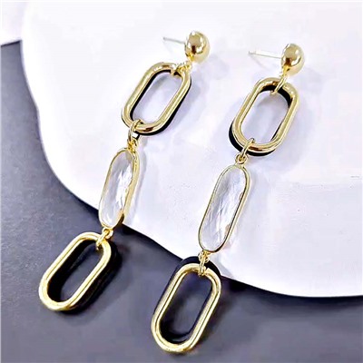 Серьги длинные на гвоздиках арт. 13 2918 (id 273066)