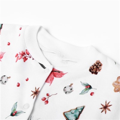 Кофточка детская MINAKU Winter, рост 80-86 см, белая