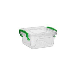 Контейнер 0,35л Fresh Box квадратный пищевой 118х110х573мм 99