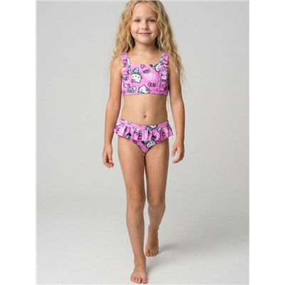 Купальный костюм трикотажный для девочек