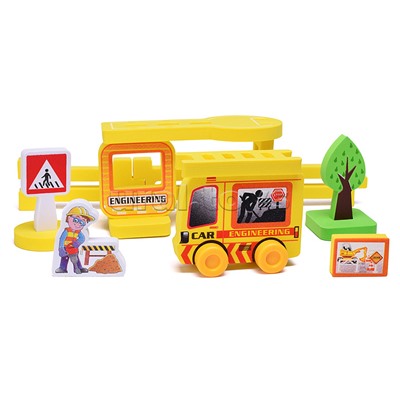 Конструктор  Стройка (16 дет.)