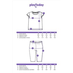 Костюм (Футболка+Шорты) PLAYTODAY, 1074775
