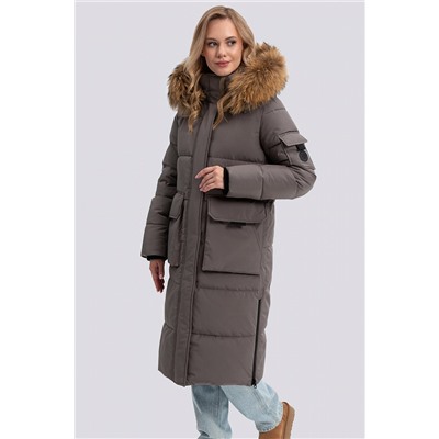 Парка натуральный мех