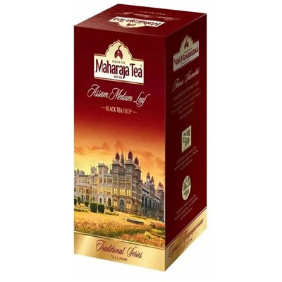Maharaja Tea Assam Medium Leaf / Чай Ассам Средний Лист 100 г