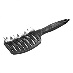 Ollin Щётка для укладки продувная средняя 392699, нейлоновые штифты, пластик, серый, 26 см 23383