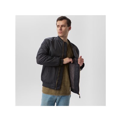 Бомбер мужской на молнии MIST, размер 52, черный