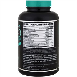 Nutrex Research, LIPO-6 Black Hers, для снижения веса, 120 капсул