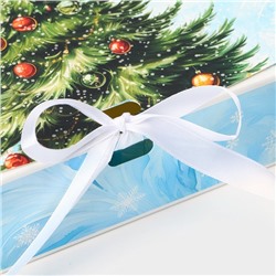 Коробка подарочная новогодняя складная, упаковка, «Снежная Ёлка», 20×18×5 см