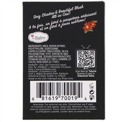 theBalm Cosmetics, Hot Mama, Shadow/Blush, 0.25 oz (7.08 g)