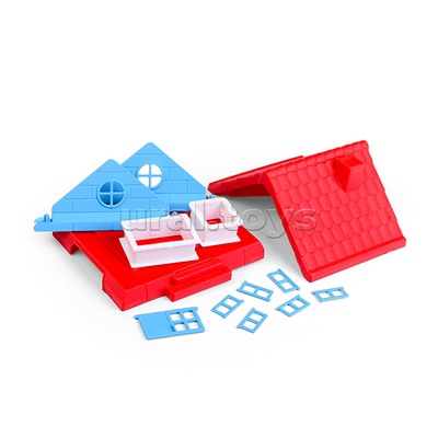 Набор кинетический песок "Строим дом" 750 г