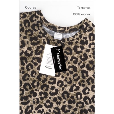 Женская футболка из хлопка Happyfox