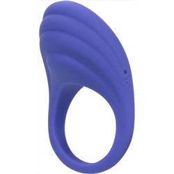 Фиолетовое эрекционное виброкольцо Couples Ring с управлением через приложение