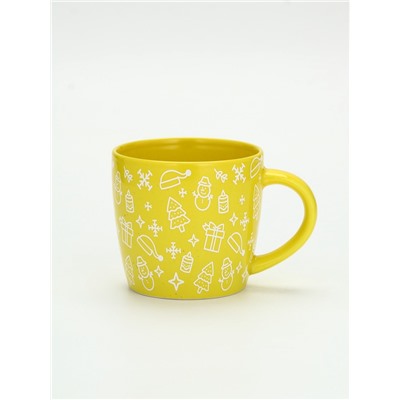УЦЕНКА Кружка керамическая новогодняя«Новый год», 370 мл, МИКС
