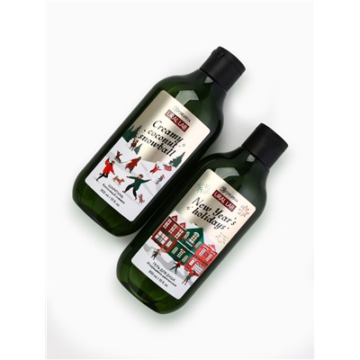 Подарочный набор новогодний New Year holidays: гель для душа и шампунь для волос 2×300 мл, URAL LAB