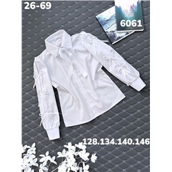 Блузка 6061 белый