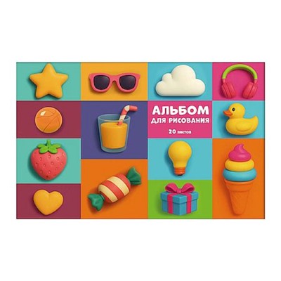 Альбом для рисования 20л "История игрушек" А202669 Listoff