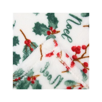 Плед с рукавами «Этель. Ветви», 150×200 см, корал-флис 220 г/м²