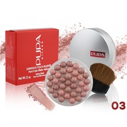 Шариковые румяна Pupa Luminous Touch Blusher (3 шт)