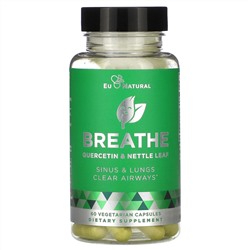Eu Natural, BREATHE, Sinus & Lungs Respiratory Health, 60 Vegetarian Capsules