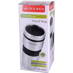 25885 Термо-кружка 450мл нерж/сталь МВ (х24)