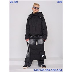 Куртка 309 черный