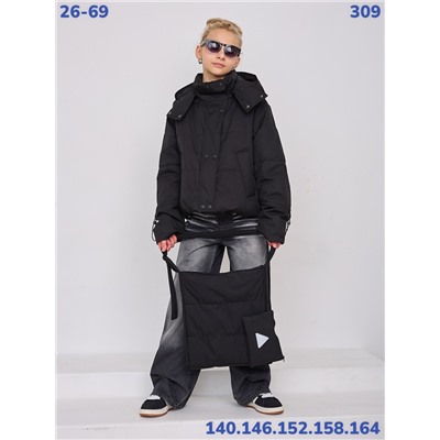 Куртка 309 черный