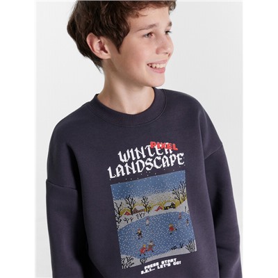 СВИТШОТ ДЛЯ МАЛЬЧИКОВ 123437/1