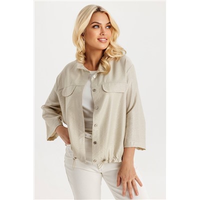 Жакет женский  4423/02/Бежевый блеск