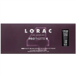 Lorac, Палитра теней для век Pro Palette 4 с основой под тени Mini Behind The Scenes, 14,3 г (0,51 унции)