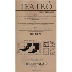 Колготки теплые, Teatro, Multifibra100 mel